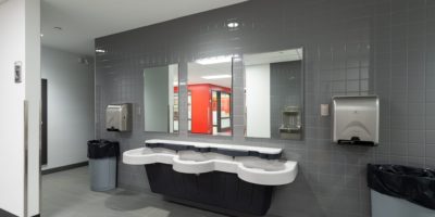 Caernarvon Elementary School bathroom