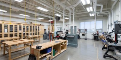 Corpus-Christi-Catholic-School interior workshop