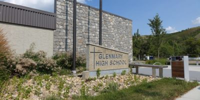 Glenmary School with signage