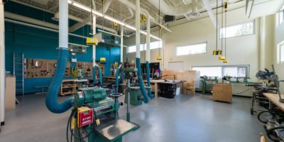 Our Lady of Mount Pleasant School interior workshop