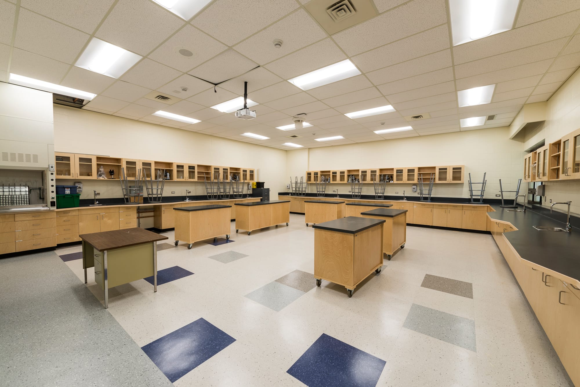 Our Lady of Mount Pleasant School interior lab