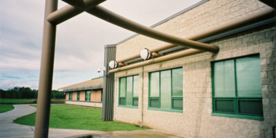 Chateh Community School exterior