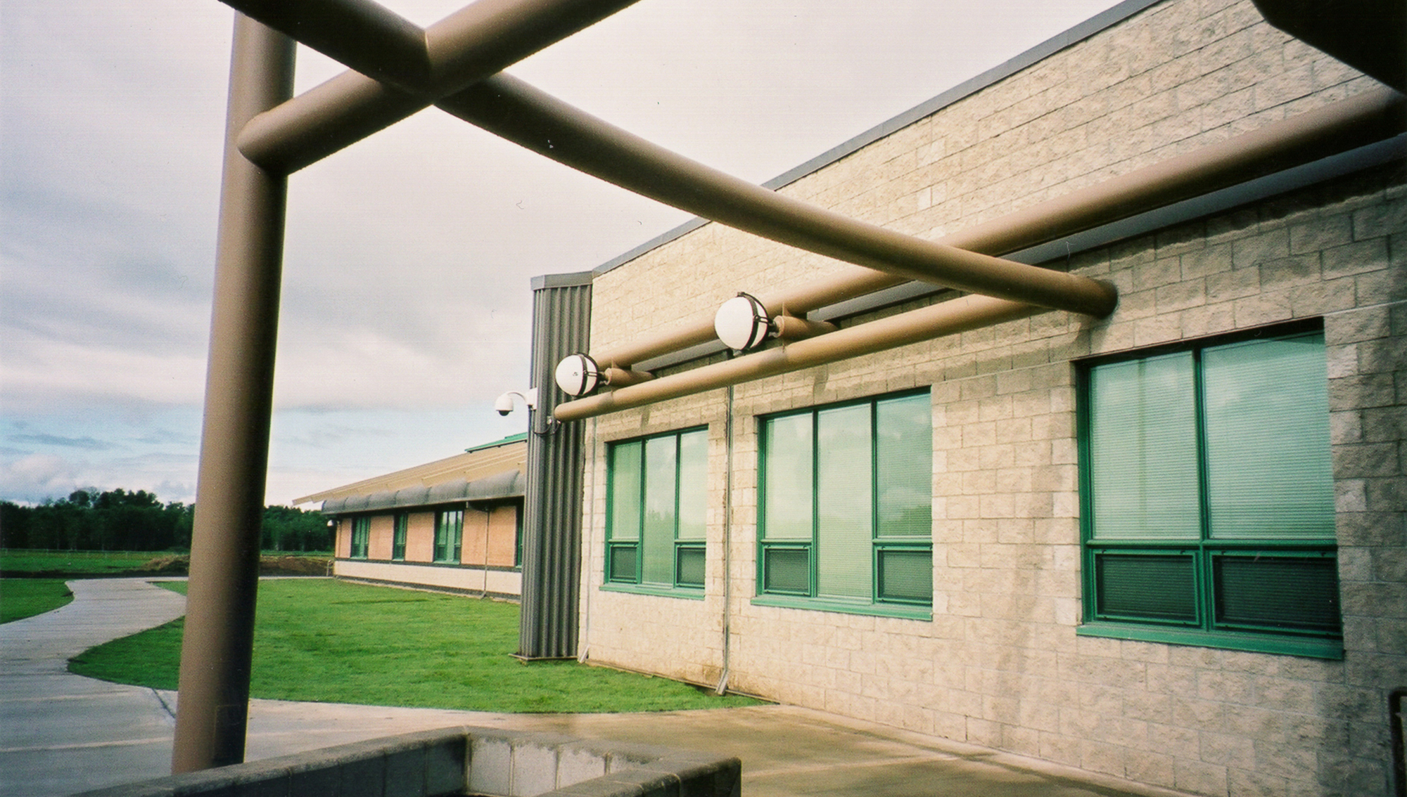 Chateh Community School exterior