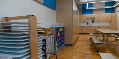 Ecole Pere Kenneth Kearns Catholic School interior