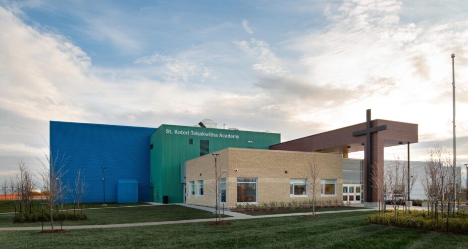 Project St Kateri Tekakwitha Academy JEN COL St Kateri Tekakwitha Academy exterior