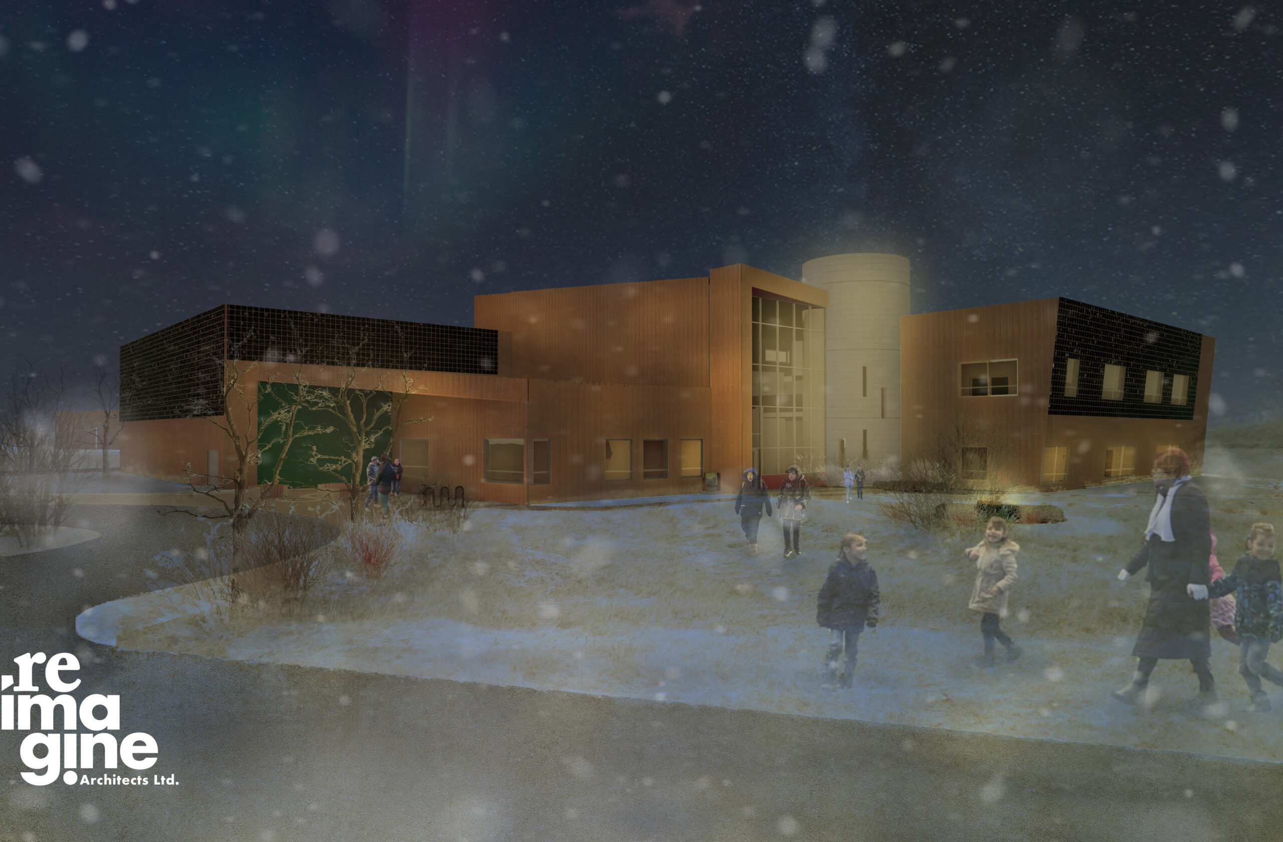 Saddle Lake Elementary School - Architect Rendering 2