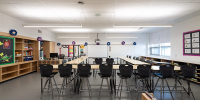 Caernarvon Elementary School classroom
