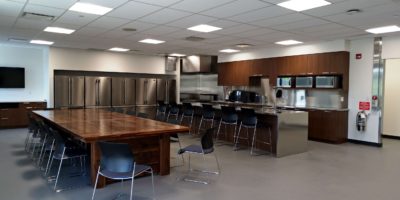 Spruce Grove Protective Services interior kitchen and meeting room