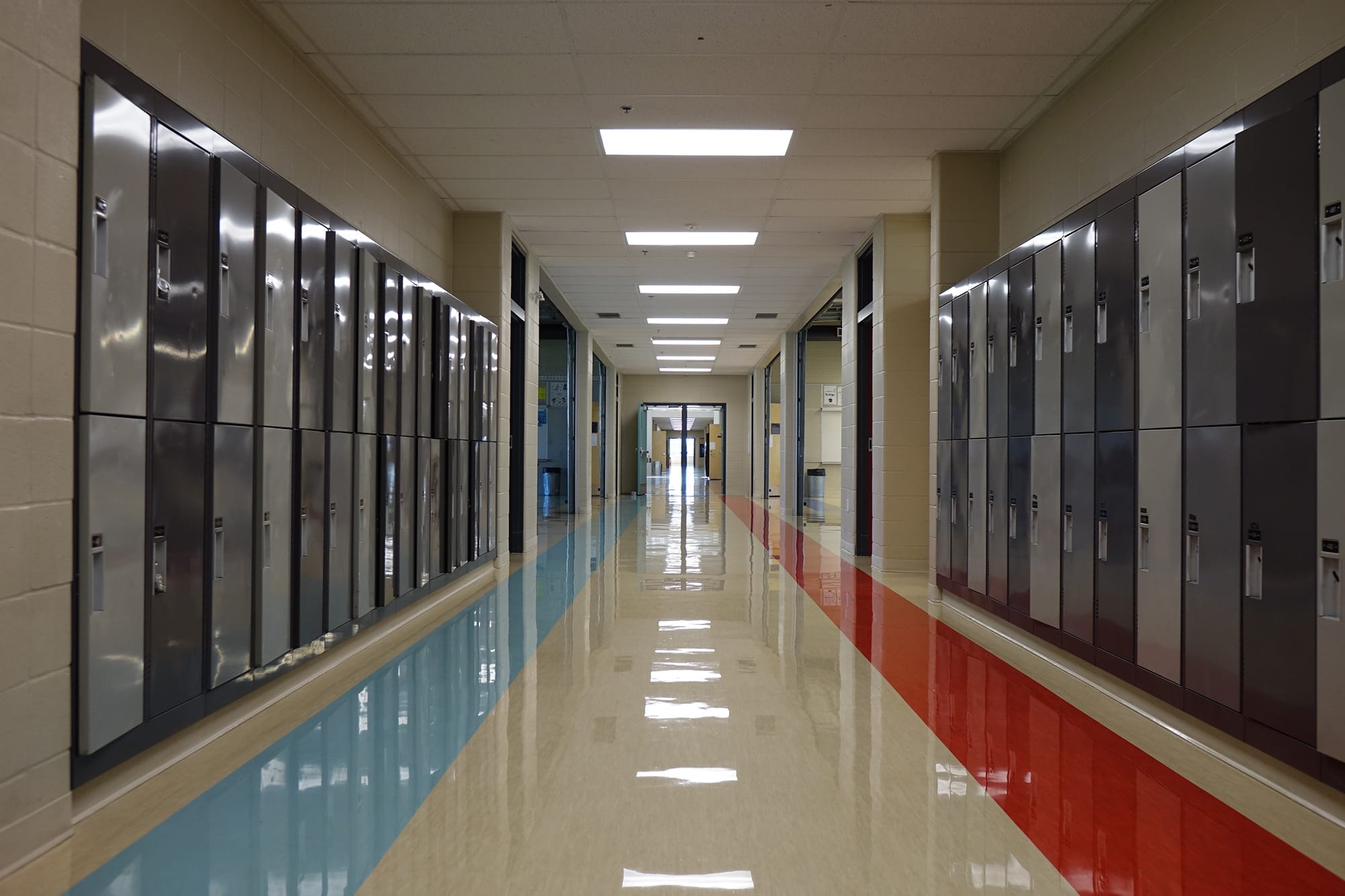 Derek Taylor Public School hallway