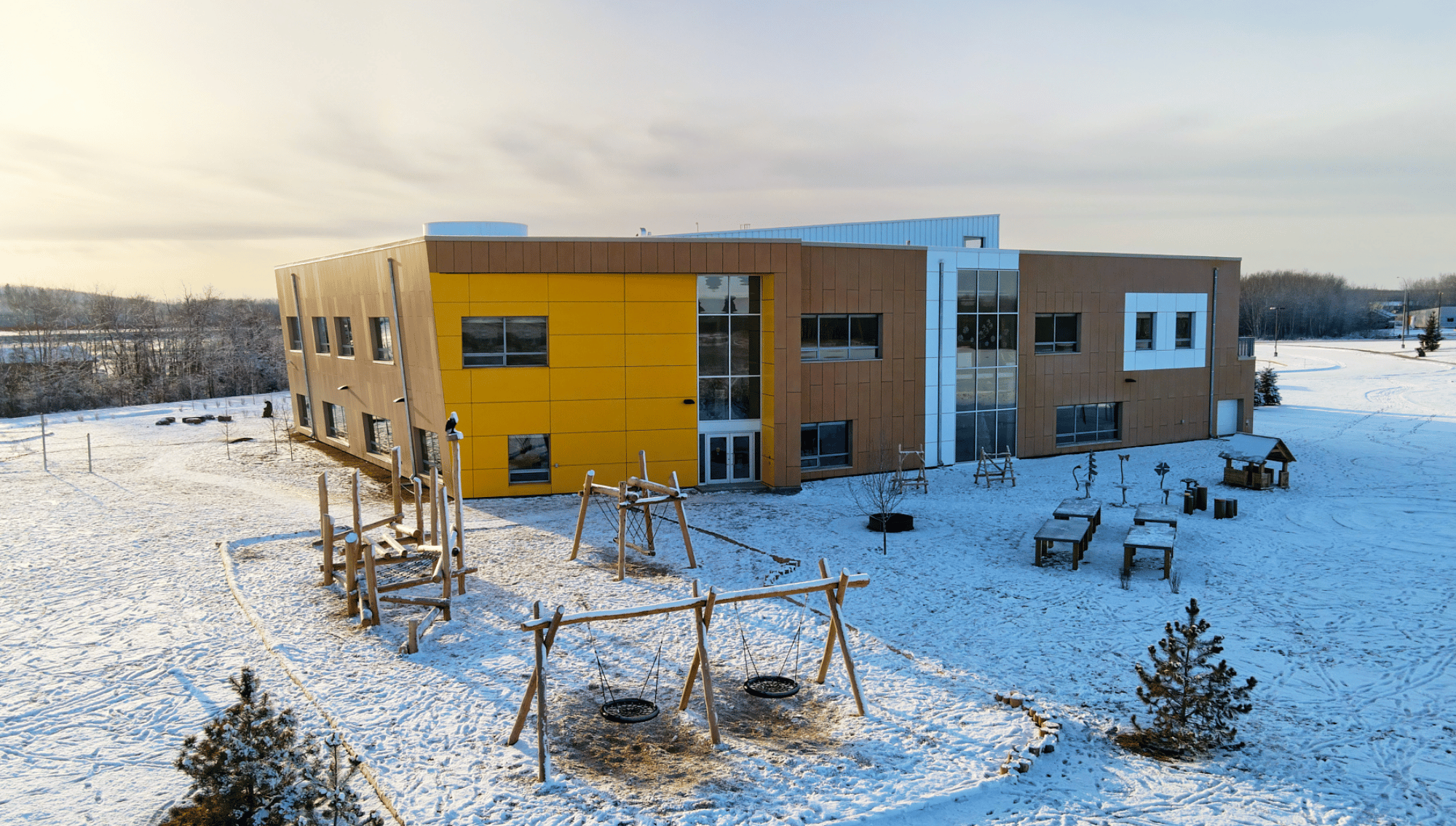 Saddle Lake Elementary School in Alberta.