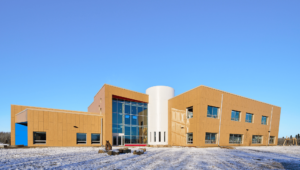 Onchaminahos Elementary School Exterior.