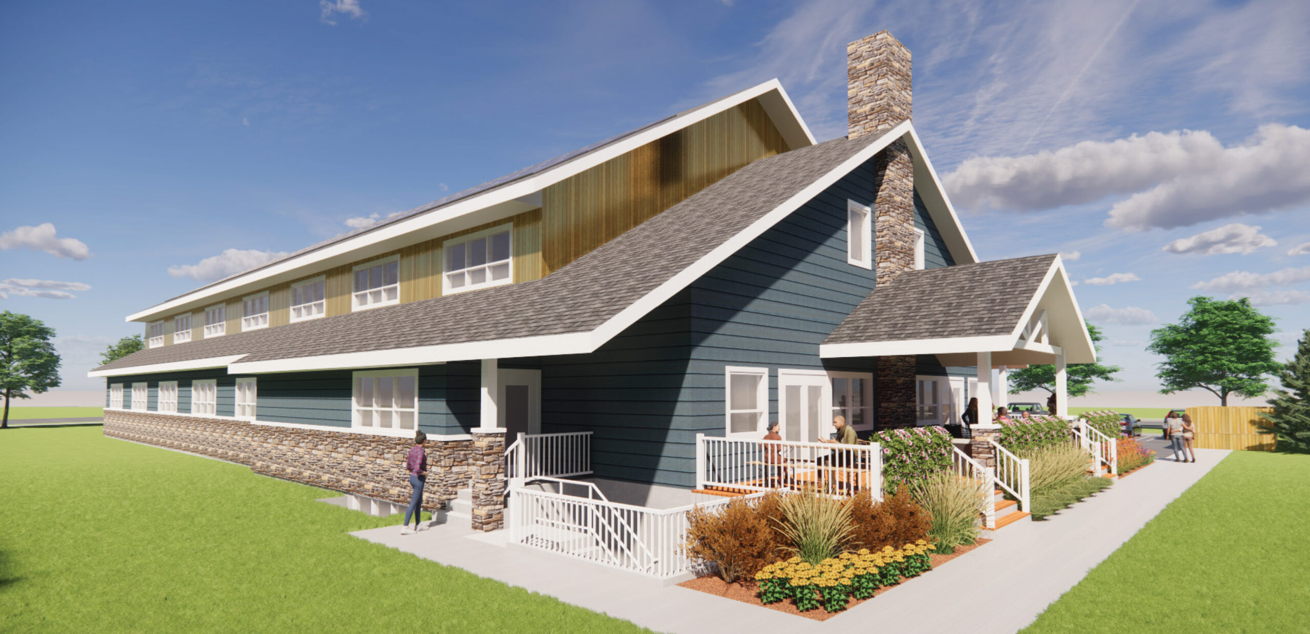 Ken Sargent House Architect Rendering - Grande Prairie, Alberta