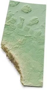 Alberta Map 1