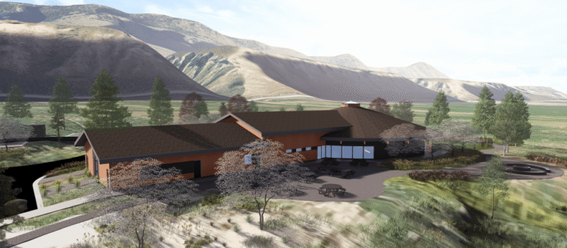 Rendering of Tkemlups Healing House in Kamloops British Columbia